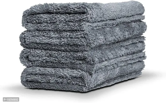 Premium Quality and Shine Microfiber Vehicle Washing Cloth Pack Of 4