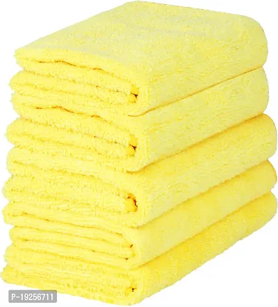 Premium Quality Shine Microfiber Vehicle Washing Cloth Pack Of 5-thumb0