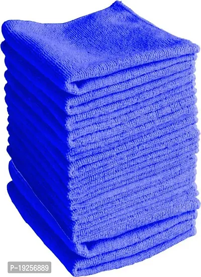 Premium Quality Microfiber Vehicle Washing Cloth Pack Of 14