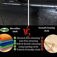 Premium Quality Microfiber Vehicle Washing Cloth Pack Of 4-thumb1