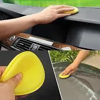 Premium Quality Shine Microfiber Vehicle Washing Sponge Pack Of 12-thumb1