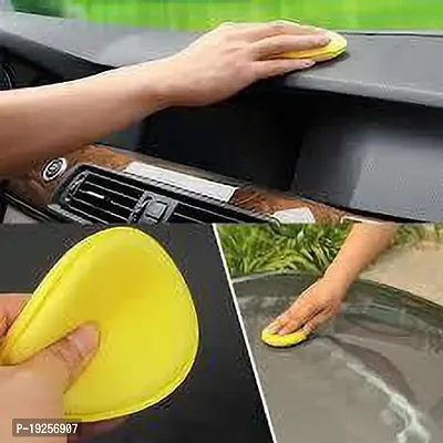 Premium Quality Shine Microfiber Vehicle Washing Sponge Pack Of 12-thumb2