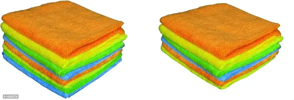 Premium Quality Microfiber Vehicle Washing Cloth Pack Of 14