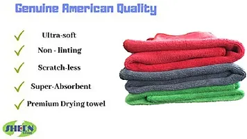 Premium Quality Microfiber Vehicle Washing Cloth Pack Of 5-thumb3