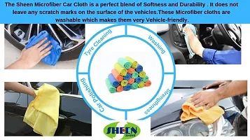 Premium Quality Microfiber Vehicle Washing Cloth Pack Of 14-thumb2