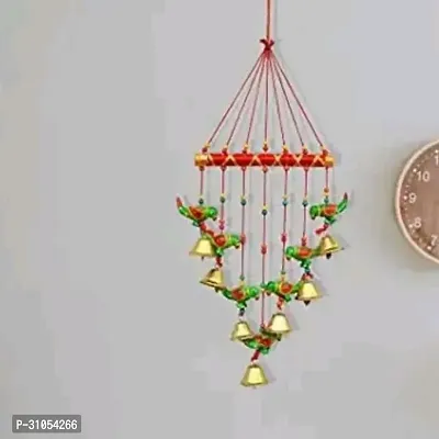 Decorative Handcrafted Rajasthani Wind Chime Wall Hanging-thumb0