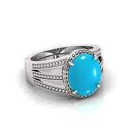 Reliable Turquoise Brass Crystal Rings For Women And Men-thumb2