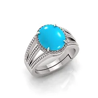 Reliable Turquoise Brass Crystal Rings For Women And Men-thumb1