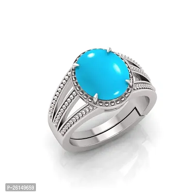 Reliable Turquoise Brass Crystal Rings For Women And Men-thumb2