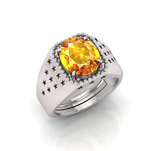 Artificial Sapphire Stone Ring For Women