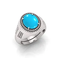 Reliable Turquoise Brass Crystal Rings For Women And Men-thumb1