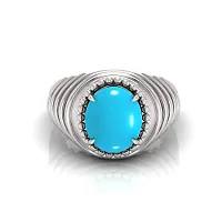 Reliable Turquoise Brass Crystal Rings For Women And Men-thumb1