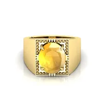 Reliable Yellow Brass Crystal Rings For Women And Men-thumb1