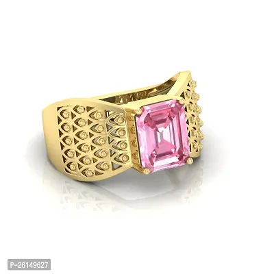 Reliable Pink Brass Crystal Rings For Women And Men