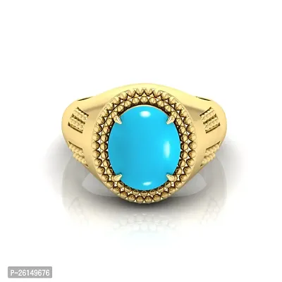 Reliable Turquoise Brass Crystal Rings For Women And Men-thumb2