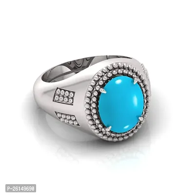 Reliable Turquoise Brass Crystal Rings For Women And Men-thumb3