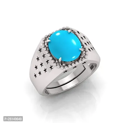 Reliable Turquoise Brass Crystal Rings For Women And Men-thumb4