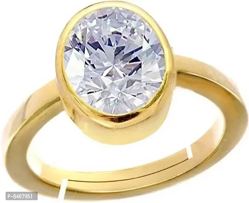 Colleen Lopez Oval Gemstone White Zircon Halo Ring - 21045155 | HSN