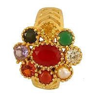 PANCHDHATU Navaratna 9 Gemstone Good Luck, Prosperity, Long and Healthy Life For Men  Women-thumb2