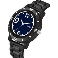 Yolako No Blue Dial Bumpper Pu Black Belt Men and Boy Watch-thumb2