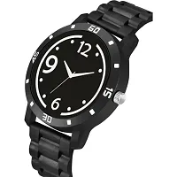 Yolako No Black Dial Bumpper Pu Black Belt Men and Boy Watch-thumb2