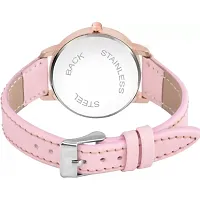 Yolako Queen Dial Rz Cash Pink Leather Analog Women and Girls Watch-thumb3