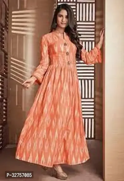 Blend Stitched Anarkali Gown-thumb0