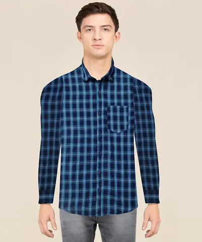 Beautiful Checked Long Sleeve Shirt For Men