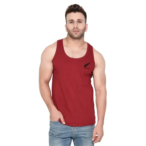 Polo Plus Men with Placement Print Latest Classic Sando Vest