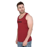 Polo Plus Men with Placement Print Latest Classic Cotton Sando Vest-PSD-03221010P-thumb1