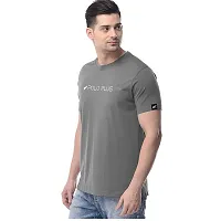 Polo Plus Men-Multicolored Latest Classic Printed Half-Sleeve Cotton T-Shirt-thumb1