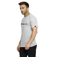 Polo Plus Men Multicolors Text Graphic Printed Half Sleeve Cotton T-Shirt-thumb1