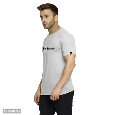 Polo Plus Men Multicolors Text Graphic Printed Half Sleeve Cotton T-Shirt-thumb2