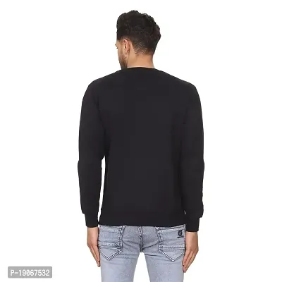 Polo Plus Men Latest Classic Polo Plain Printed Full Sleeve Cotton Sweatshirt-thumb2