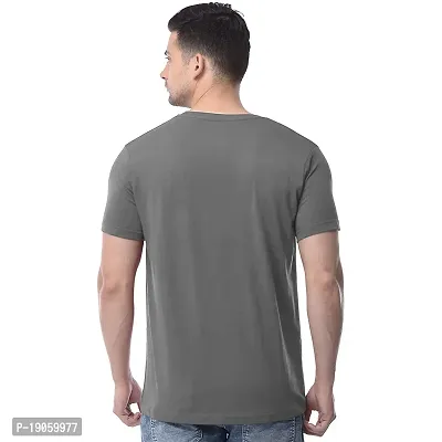 Polo Plus Men Multicolor Logo Printed Half Sleeve Cotton T-Shirt-thumb3