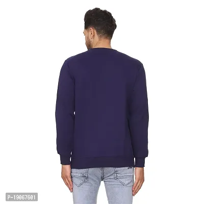 Polo Plus Men Latest Classic Polo Plain Printed Full Sleeve Cotton Sweatshirt-thumb2