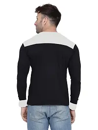 Polo Plus Men Multicolor Latest Classic Genius Printed Full Sleeve Cotton T-Shirt-thumb1