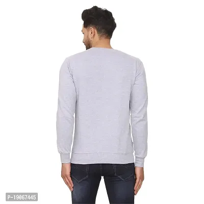 Polo Plus Men Latest Classic Polo Plain Printed Full Sleeve Cotton Sweatshirt-thumb2