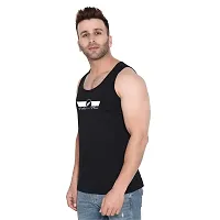 Polo Plus Men with Placement Print Latest Classic Cotton Sando Vest-PSD-03221019P-thumb1