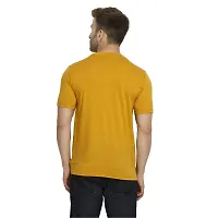 Polo Plus Men Multicolor Logo Printed Half Sleeve Cotton T-Shirt-thumb2