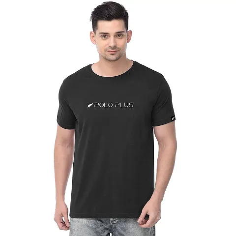 Polo Plus Men-Multicolored Latest Classic Half-Sleeve T-Shirt