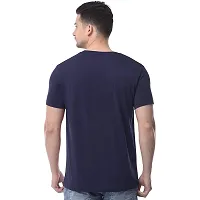 Polo Plus Men Multicolored Latest Attractive Classic Printed Half Sleeve Cotton T Shirt-thumb2