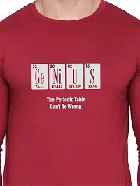 Polo Plus Men Trendy Classic Genius Printed Full Sleeve Cotton T-Shirt-thumb4