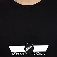 Polo Plus Men Latest Classic Circle Printed Full Sleeve Cotton Sweatshirt-thumb4