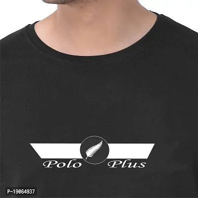 Polo Plus Men Multicolored Latest- Classic-Printed Half Sleeve Cotton T-Shirt-thumb4