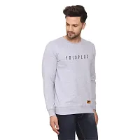 Polo Plus Men Latest Classic Polo Plain Printed Full Sleeve Cotton Sweatshirt-thumb2