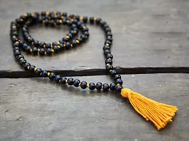 KC PRODUCTS? Natural Ebony Wood (Karungali Kattai) Knotted 27+1 Beads Religious Japa Mala Malai with Tread Tassel for Meditation & Chanting Pooja and Worship [ 10 mm ]-thumb4