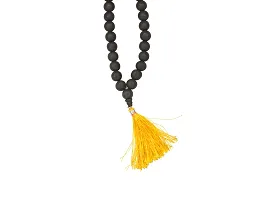 KC PRODUCTS? Karungali Kattai Religious Japa Mala Malai with Tread Tassel | Ebony Wood Natural Unpolished 108+1 Beads Mala for Meditation Pooja Chanting Wearing Jewelry Prayer Beads [ 8 mm ]-thumb4