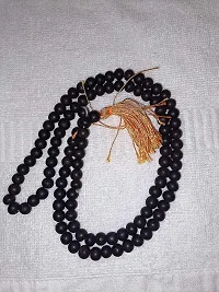 KC PRODUCTS? Natural Ebony Wood Japa Mala (Karungali Kattai) 108+1 Beads Religious Japa Mala Malai with Tread Tassel for Meditation & Chanting Pooja and Worship [ 12mm ]-thumb3