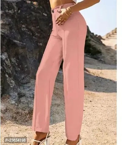 Stylish Women Viscose Rayon Casual Regular Fit Trouser